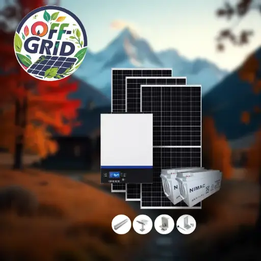 Kit Solar off-grid 3 kW (Avanzado)